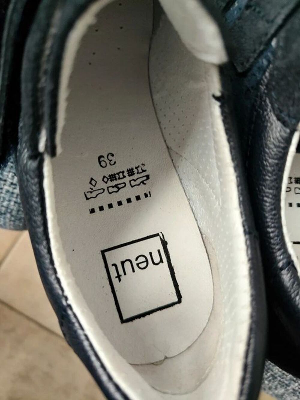 Chaussures Confort 39 Femme pieds sensibles NEUT Neuves Chaussures