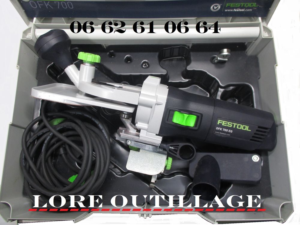 FESTOOL OFK 700 EQ - Affleureuse Bricolage