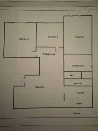  Appartement  vendre 4 pices 97 m