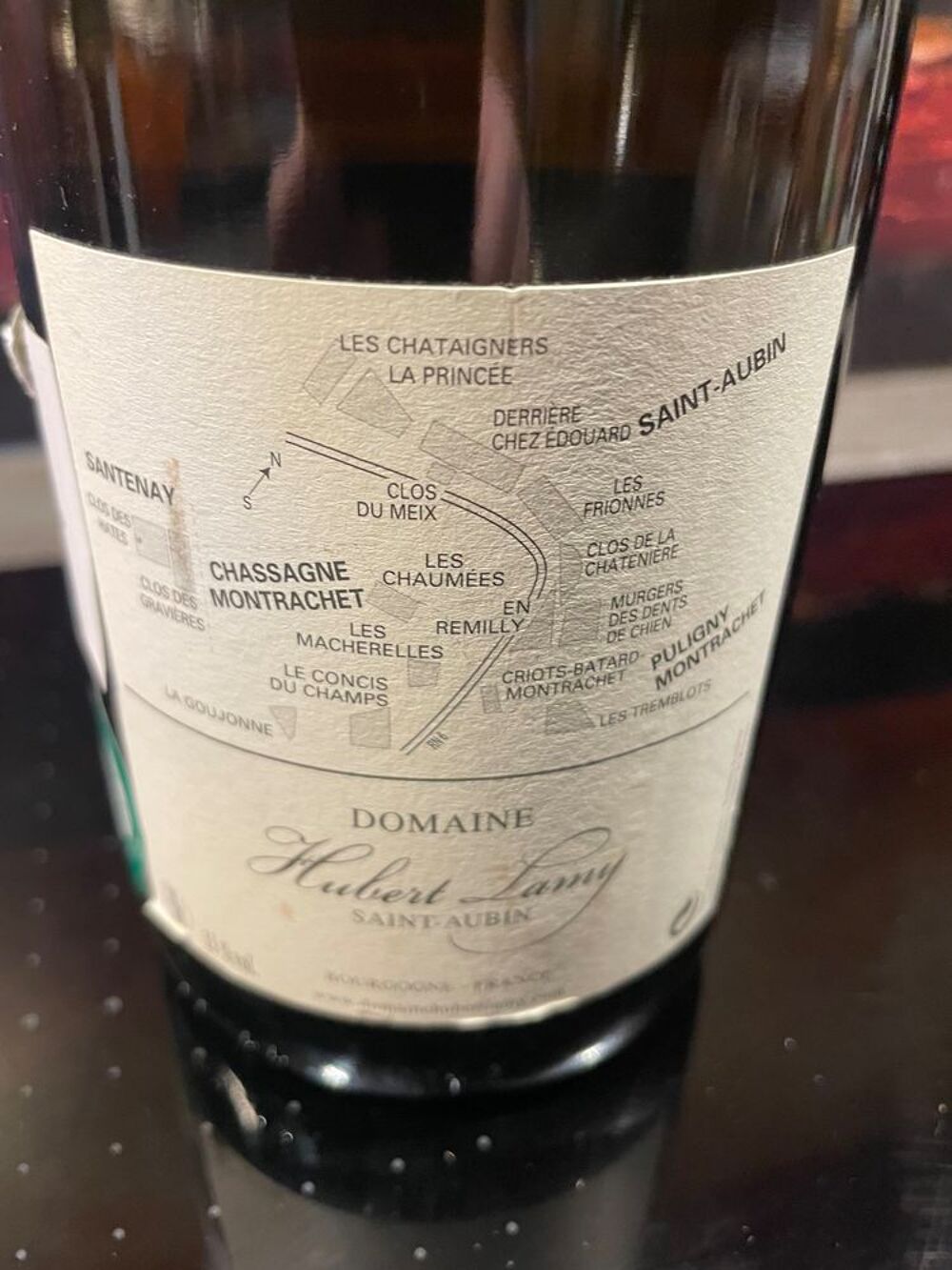 1 Bt SAINT AUBIN 2014 La Princ&eacute;e Hubert LAMY = Sublime Cuisine