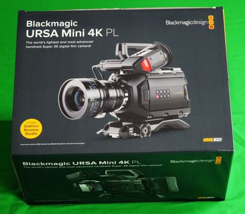 Caméra Blackmagic URSA mini 4k PL 2150 Rochefort-du-Gard (30)