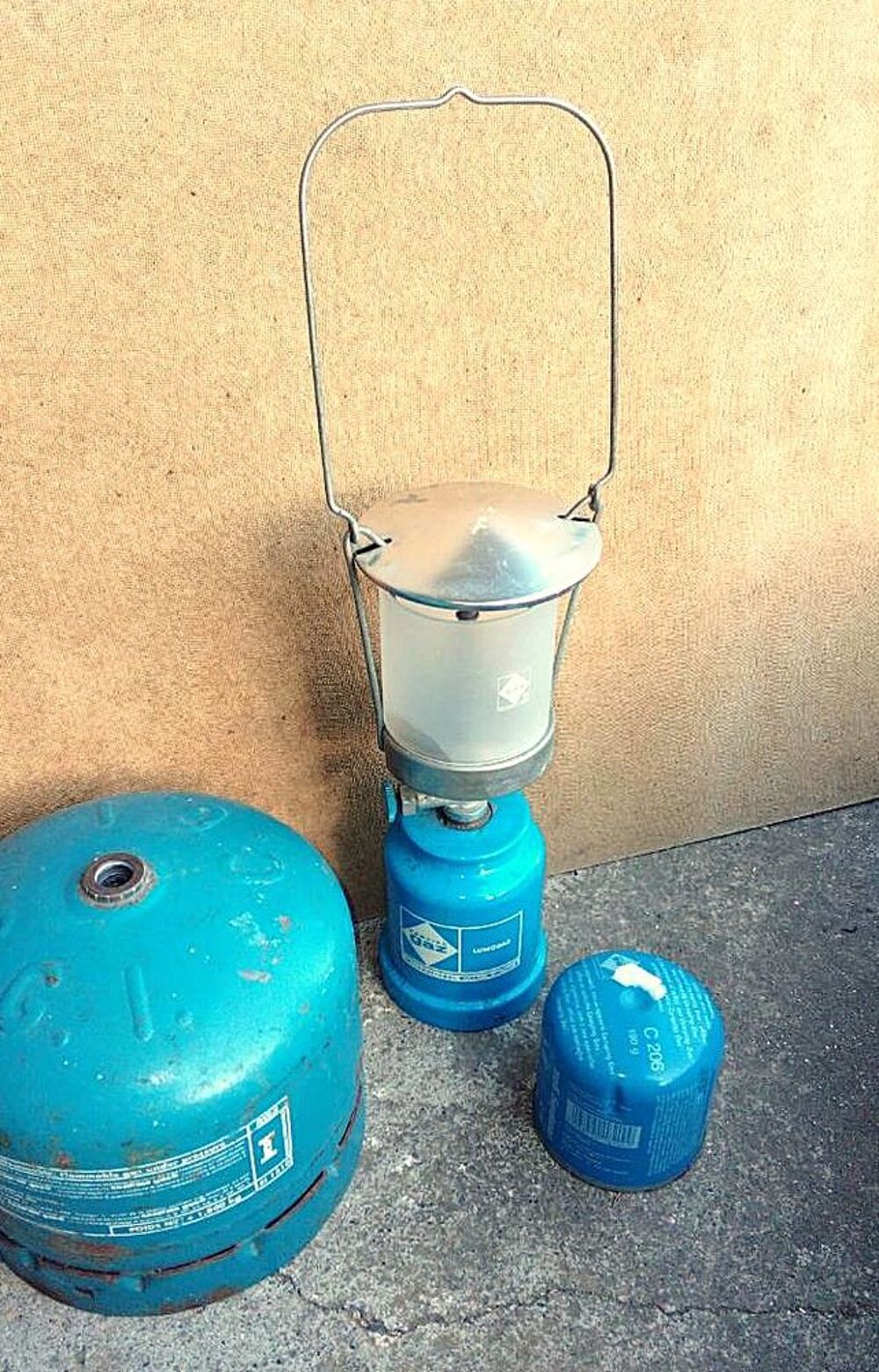 Lampe &agrave; gaz Campingaz Bricolage