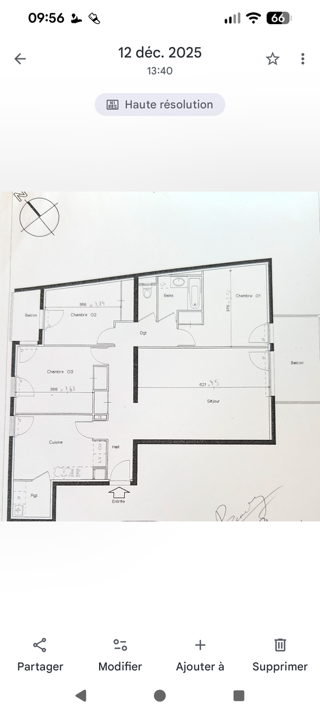  Appartement � vendre 4 pi�ces 100 m�