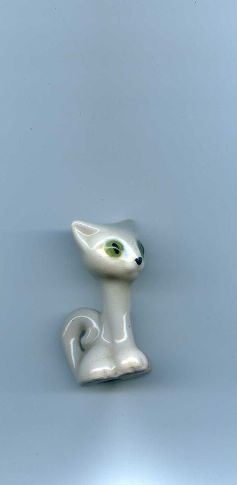 Petit chat en porcelaine 4 Rennes (35)