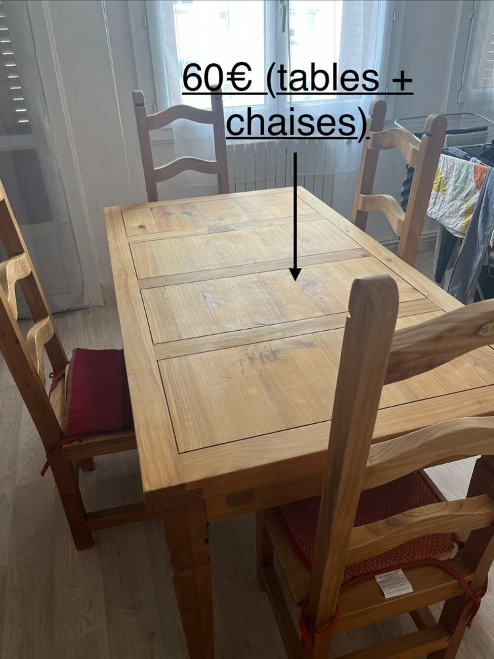 Vide appartement Meubles