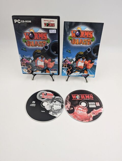 Jeu PC Worms Blast �dition Limit�e en boite, complet 5 Vulbens (74)