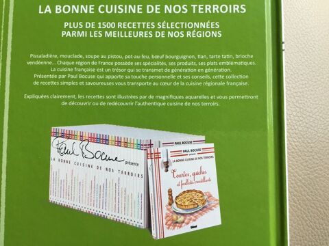 Collection de 40 livres de recettes Paul Bocuse 90 Pornic (44)