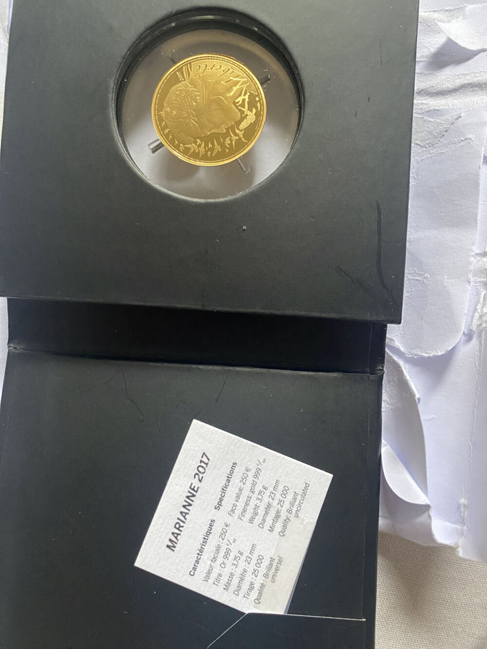 Monnaie de Paris - Marianne Libert&eacute; 2017 (Numismatique) 