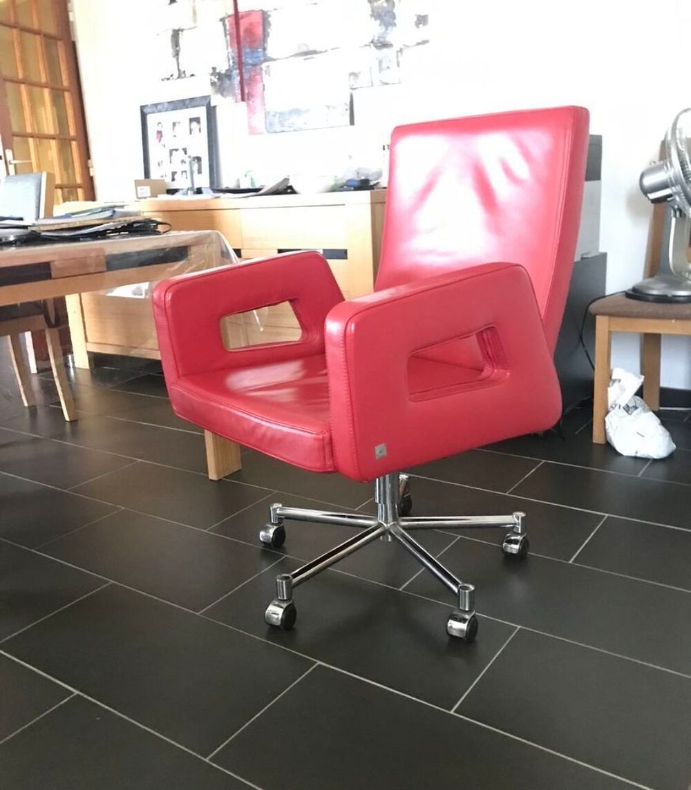 fauteuil cuir Calligaris Meubles