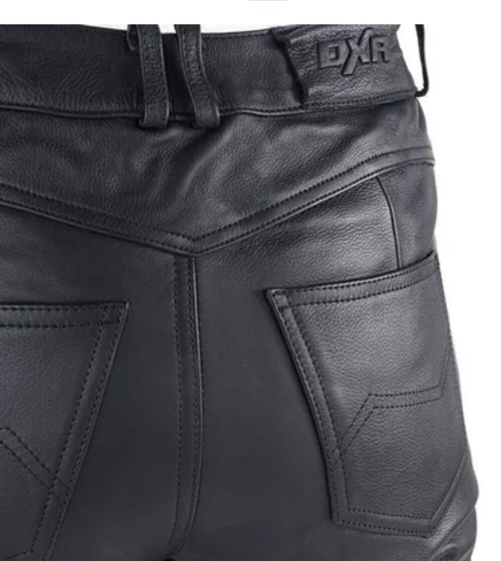 40 pantalon cuir moto DXR lady Buschneel &eacute;tiquet&eacute; neuf Sports