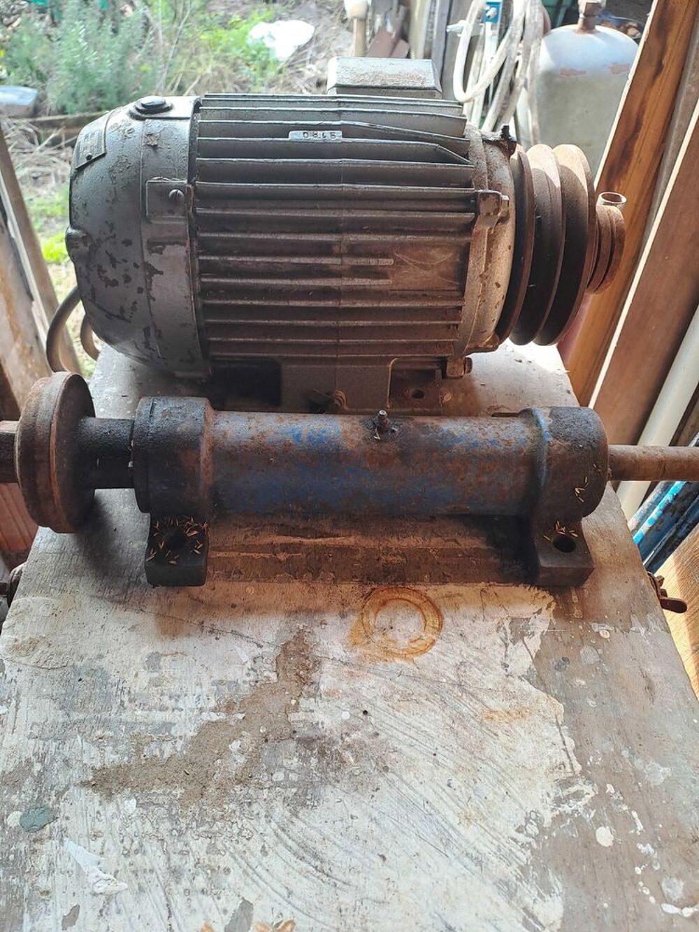 Broyeur v&eacute;g&eacute;taux moteurs &eacute;lectriques chalumeau. Bricolage