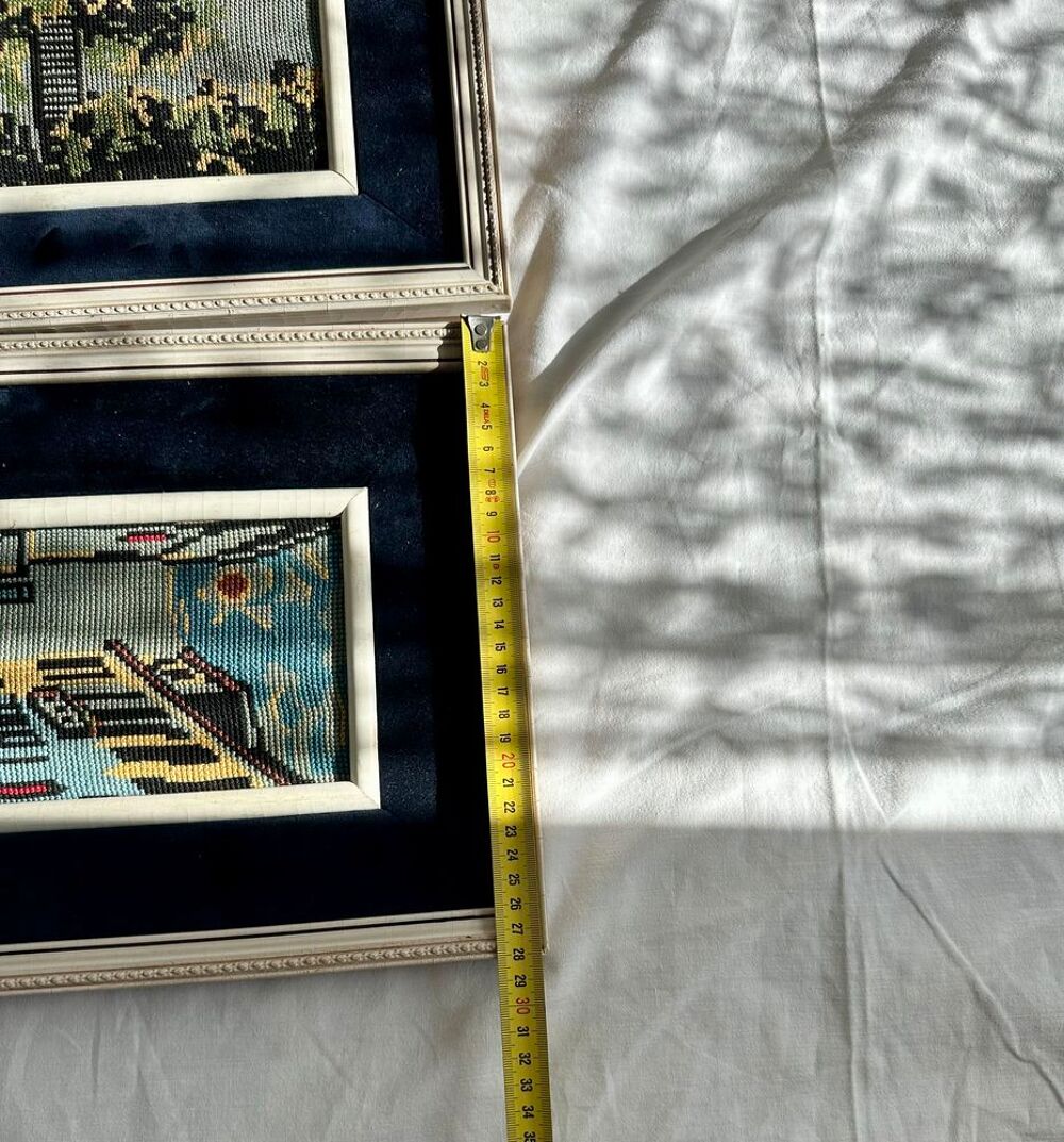 2 tableaux en canevas Décoration
