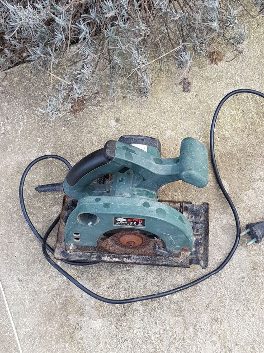 Scie circulaire gerex gx 751 sc Bricolage