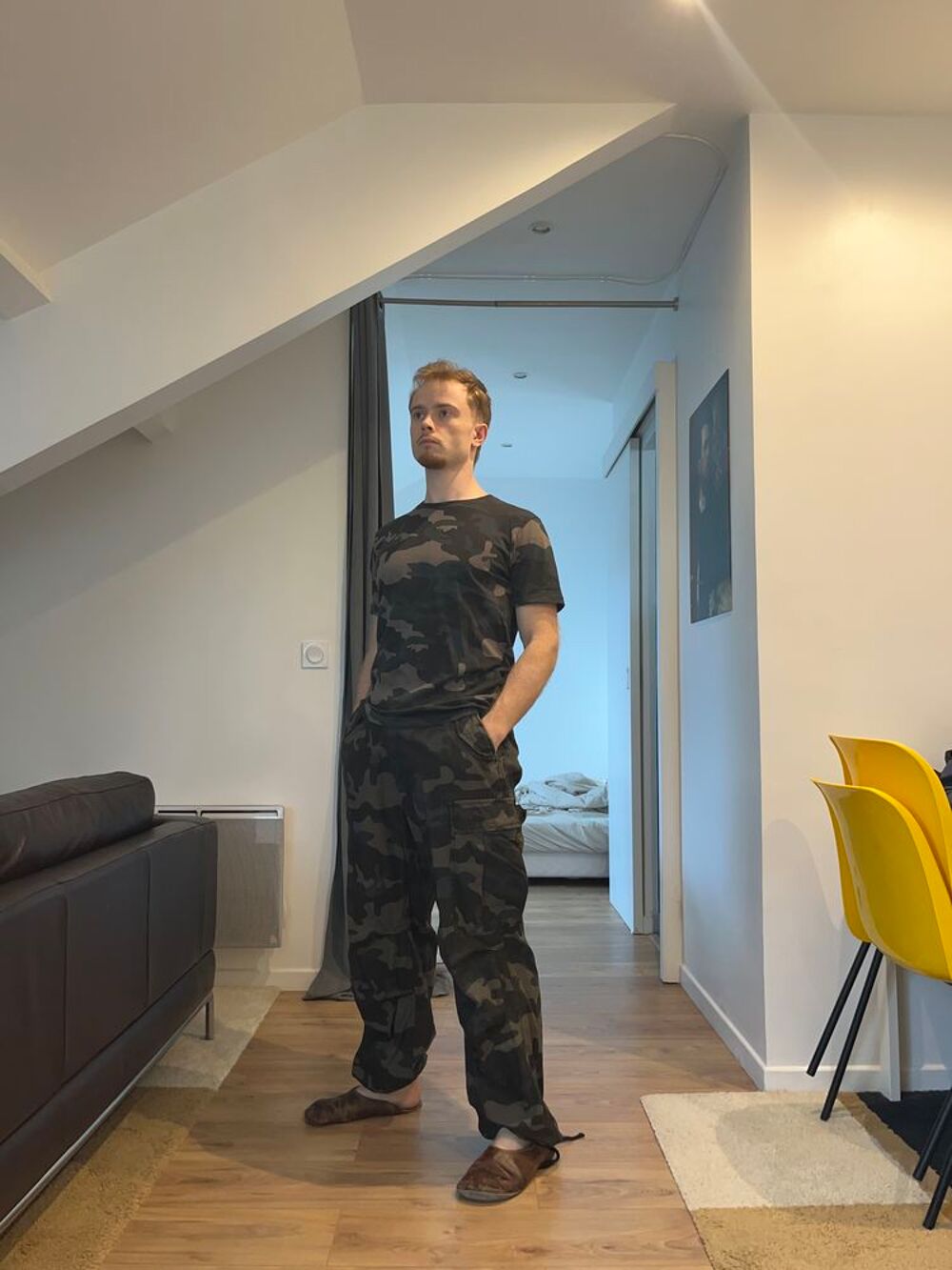 Ensemble T-shirt / pantalon camouflage airsoft Vêtements