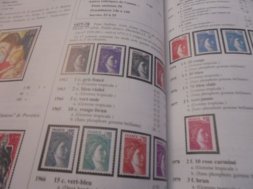 LOT TIMBRES FRANCE TYPE SABINE....NEUF 