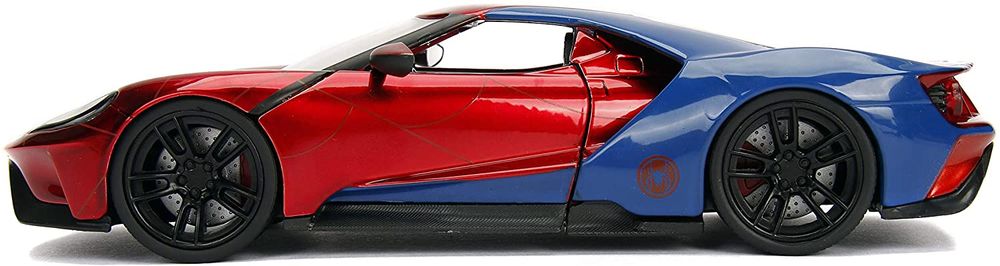 FORD GT 2017 - Hollywood Rides Spiderman - 1/24 Jeux / jouets