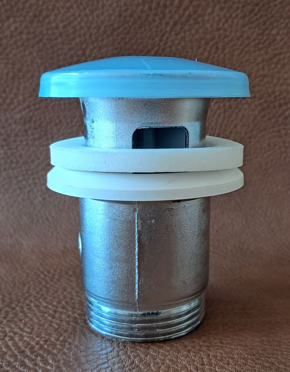 bonde bouchon de lavabo neuf complet avec film de protection Bricolage