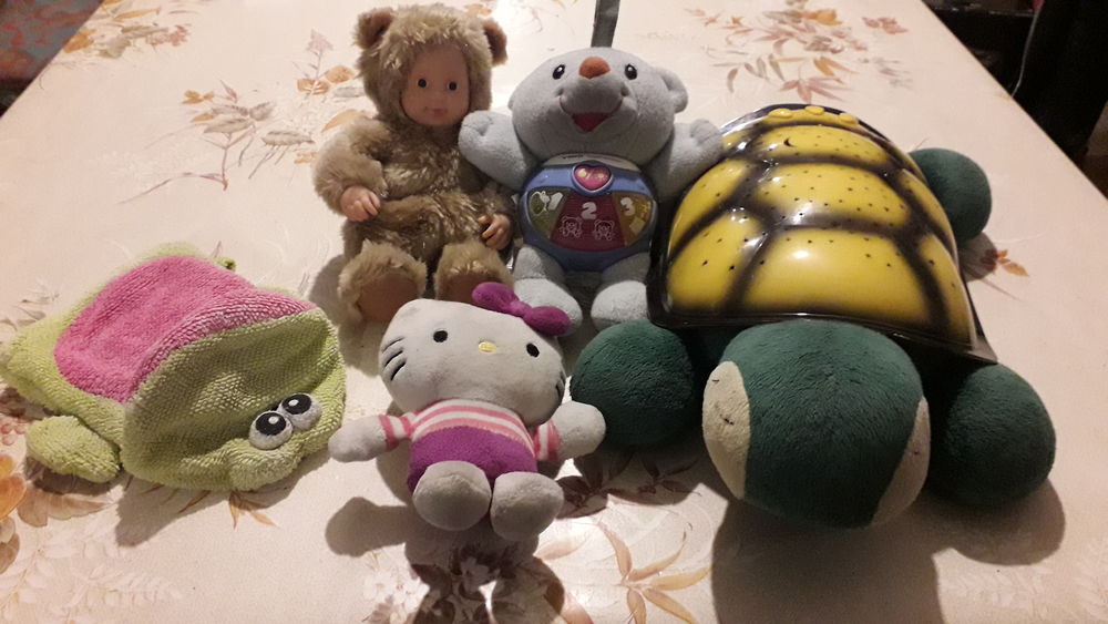 Anciennes peluches diverses. Jeux / jouets