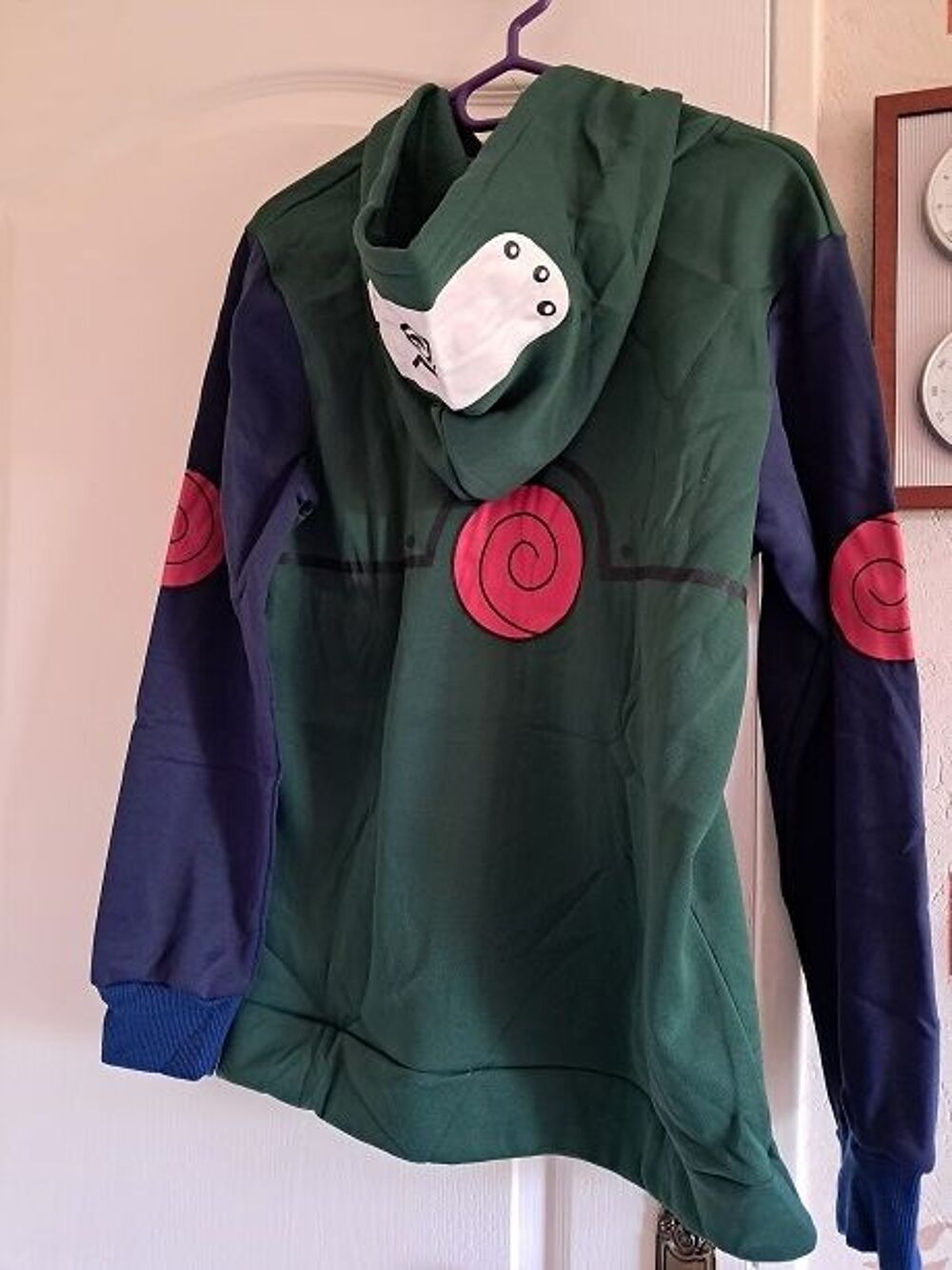 Gilet Naruto Kakashi manga japon anime cosplay TV s&eacute;rie ninj Vêtements