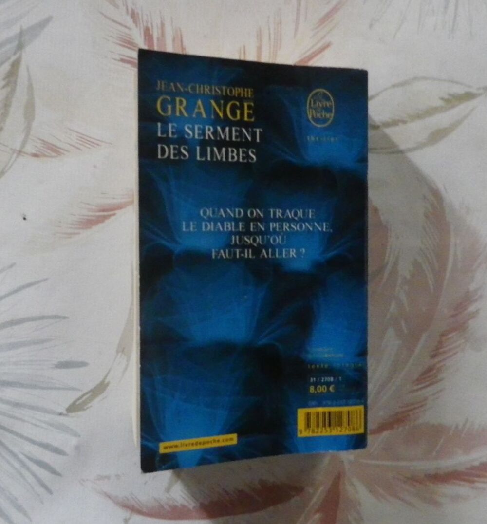 LE SERMENT DES LIMBES Jean-Christophe GRANGE Livre de Poche Livres et BD