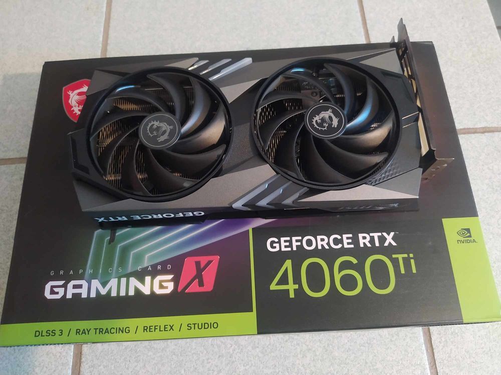 MSI GeForce RTX 4060 Ti Gaming X 8G Matériel informatique