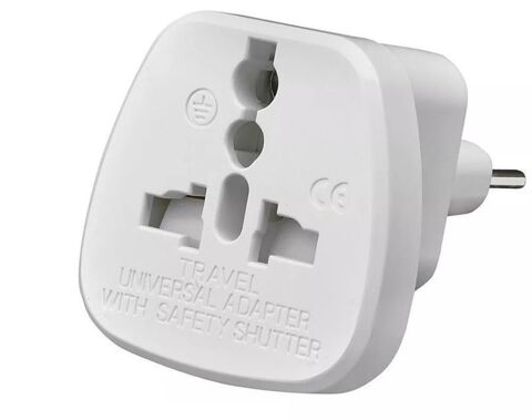Adaptateur Secteur Prise US USA Am�ricaine vers EU Europe Fr 5 Beauchamp (95)
