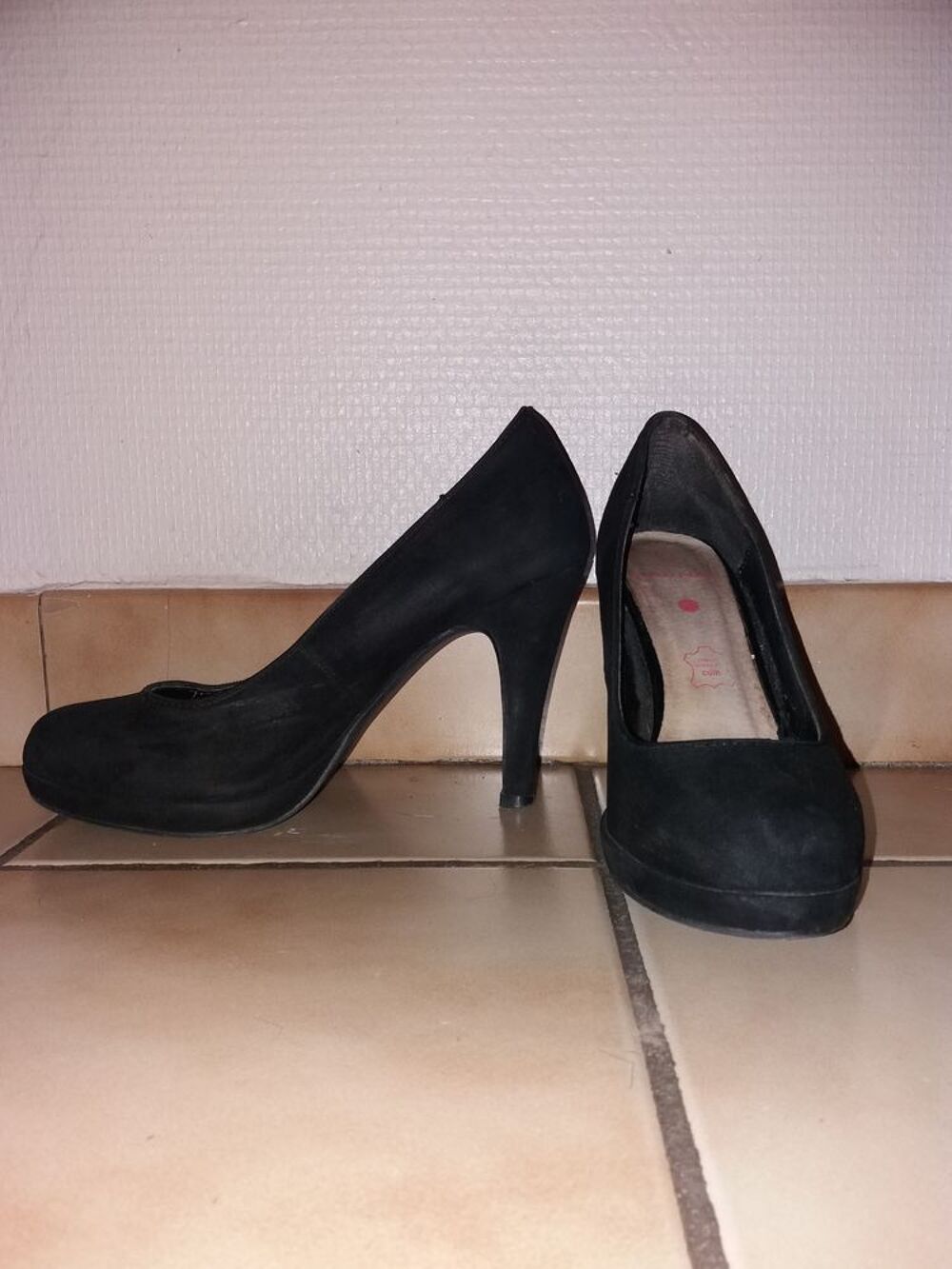 Chaussures escarpin noir Chaussures