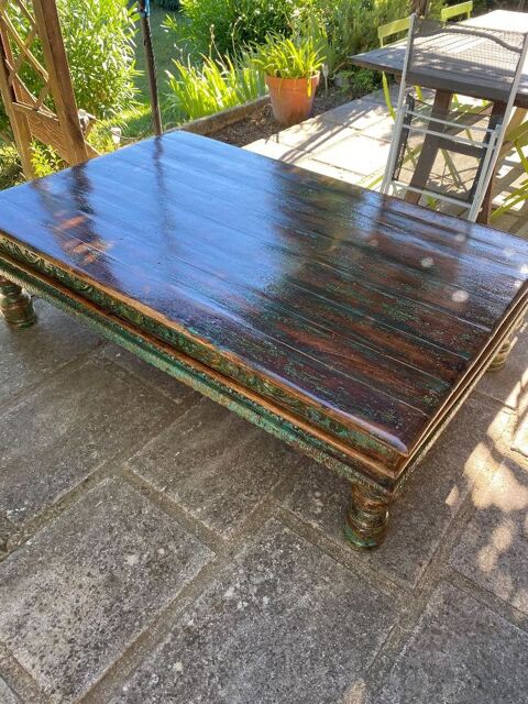 TABLE BASSE INDIENNE 0 Maussane-les-Alpilles (13)