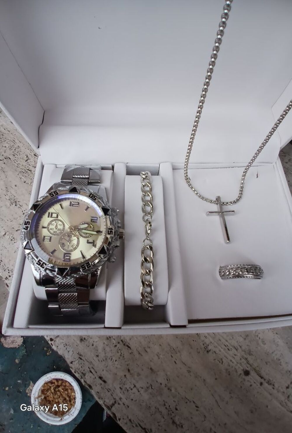 SET di Tendenza 925 Bijoux et montres