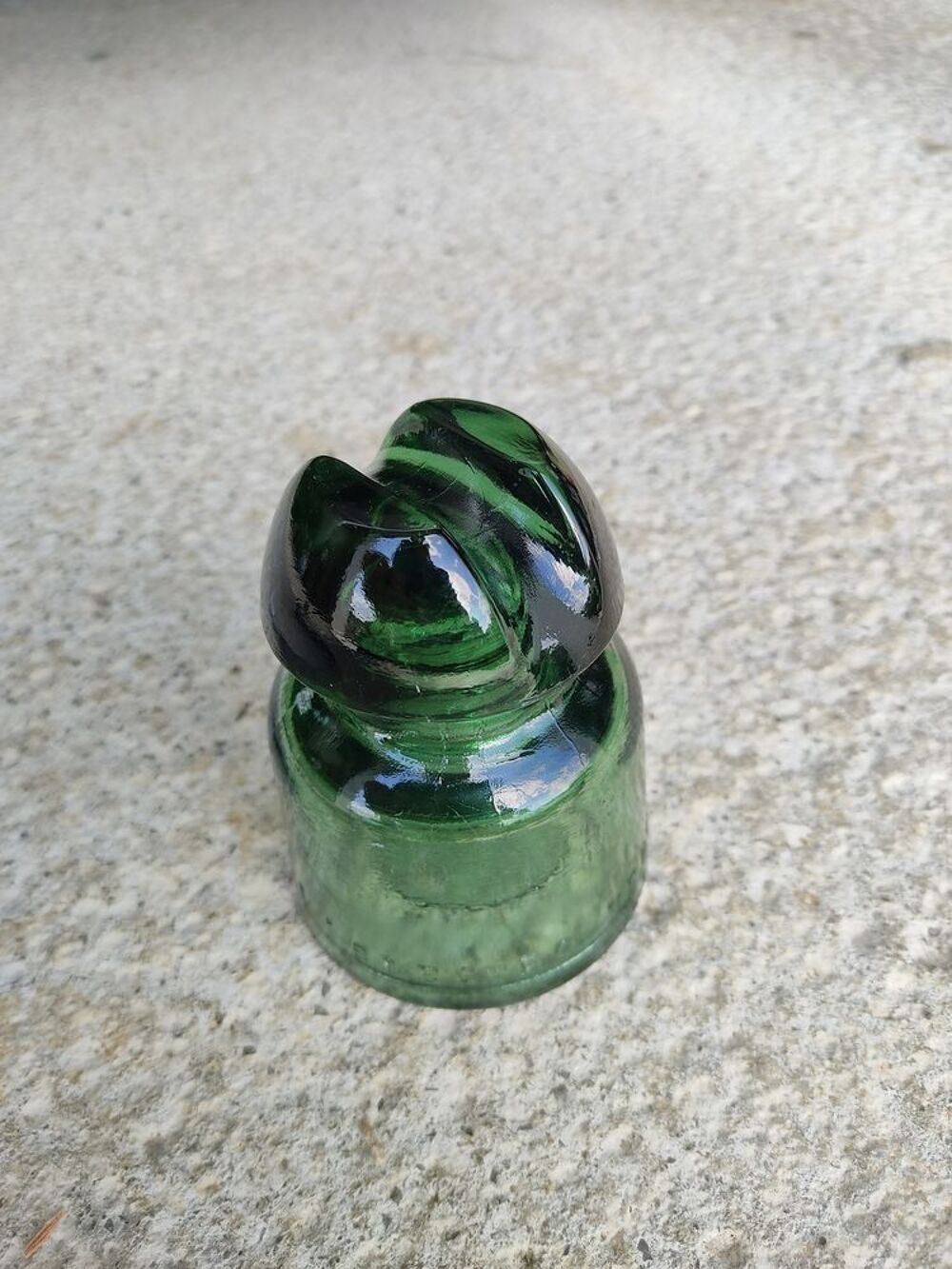 Isolateur ELECTRO VERRE avec bras m&eacute;tal Bricolage