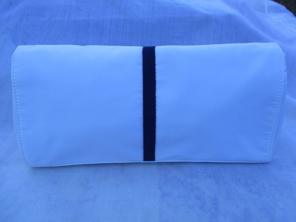 Pochette/Trousse Doubl&eacute;e avec Rabat et Pression - Neuve Maroquinerie