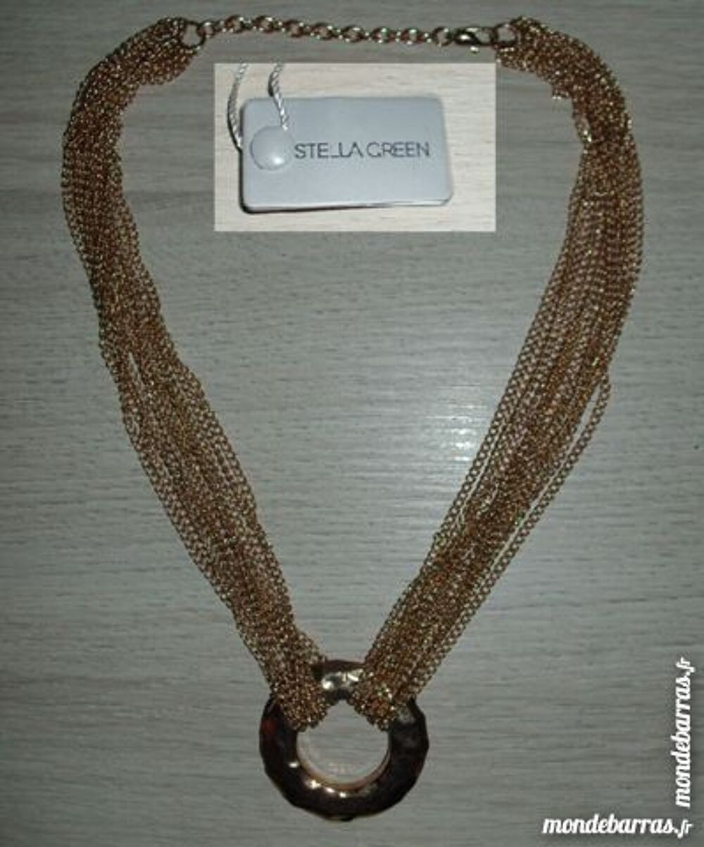 Collier de cha&icirc;nes fantaisie Bijoux et montres