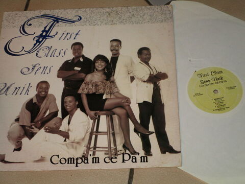 vieux vinyle 1991 FIRST CLASS SENS UNIK  compa'm ce pa' m 6 Villepinte (93)