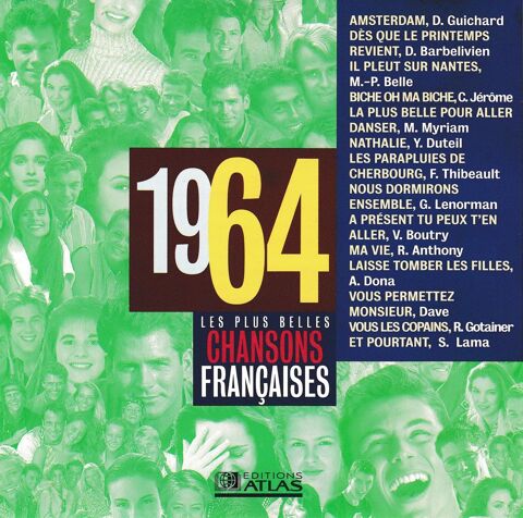 CD 1964 Les plus belles chansons Françaises 5 Antony (92)
