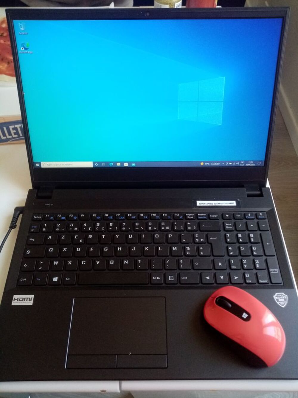 Ordinateur portable LDLC presque neuf 15.6 pouces Matériel informatique