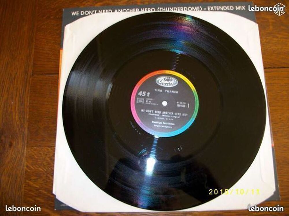 Vinyl maxi 45t Tina Turner CD et vinyles