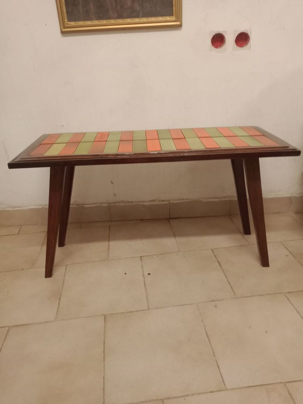 Table basse scandinave palissandre ann&eacute;e 70 Meubles