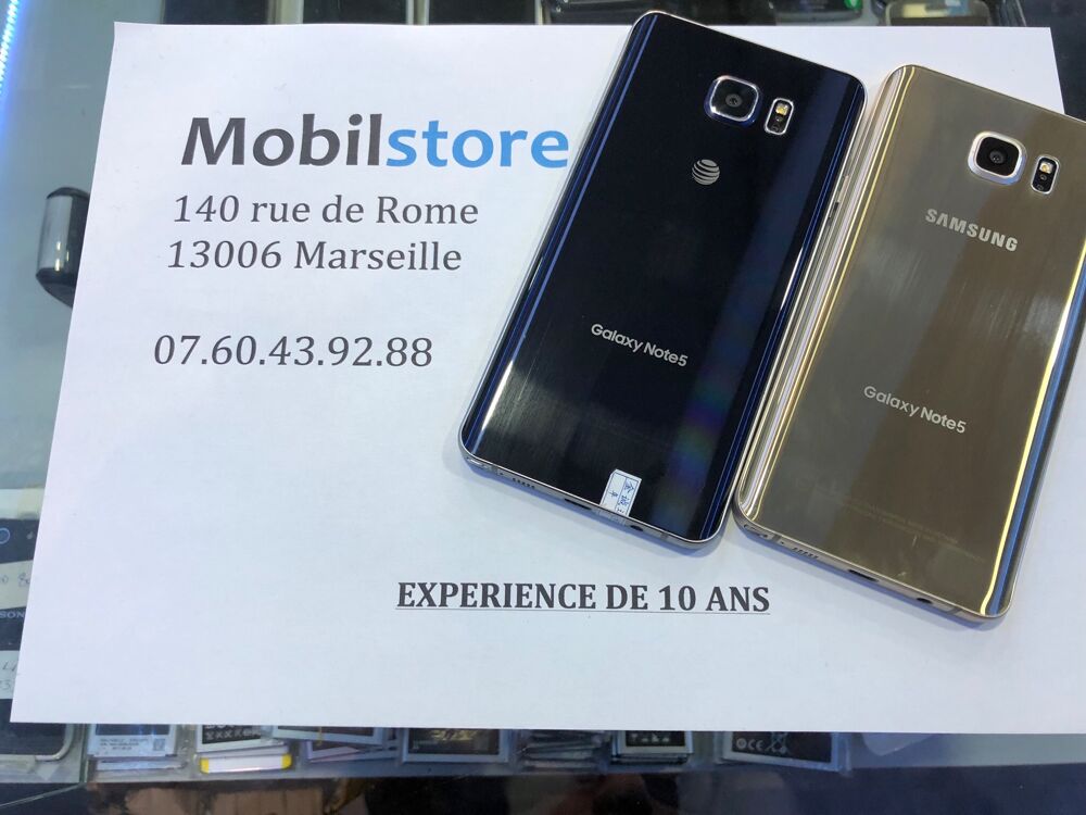 SAMSUNG GALAXY NOTE 5 32G garantie et facture Téléphones et tablettes