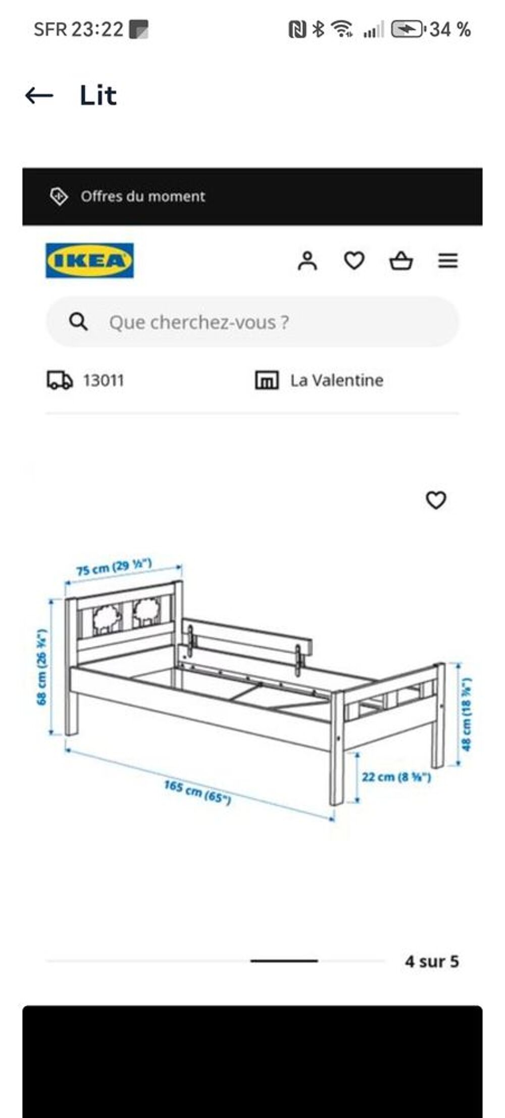 Lit enfant Electroménager