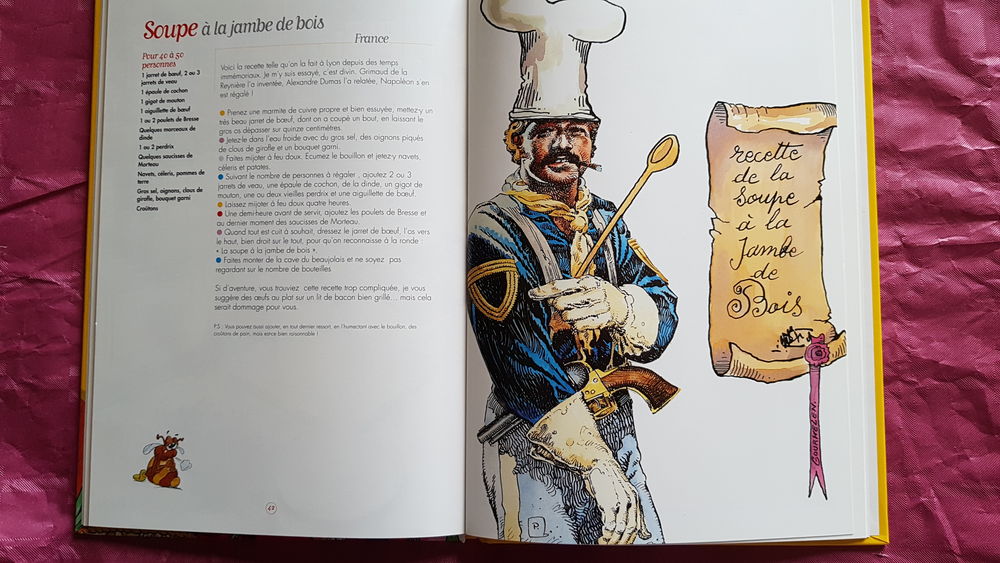 Livre ''La BD fait sa cuisine'' Livres et BD