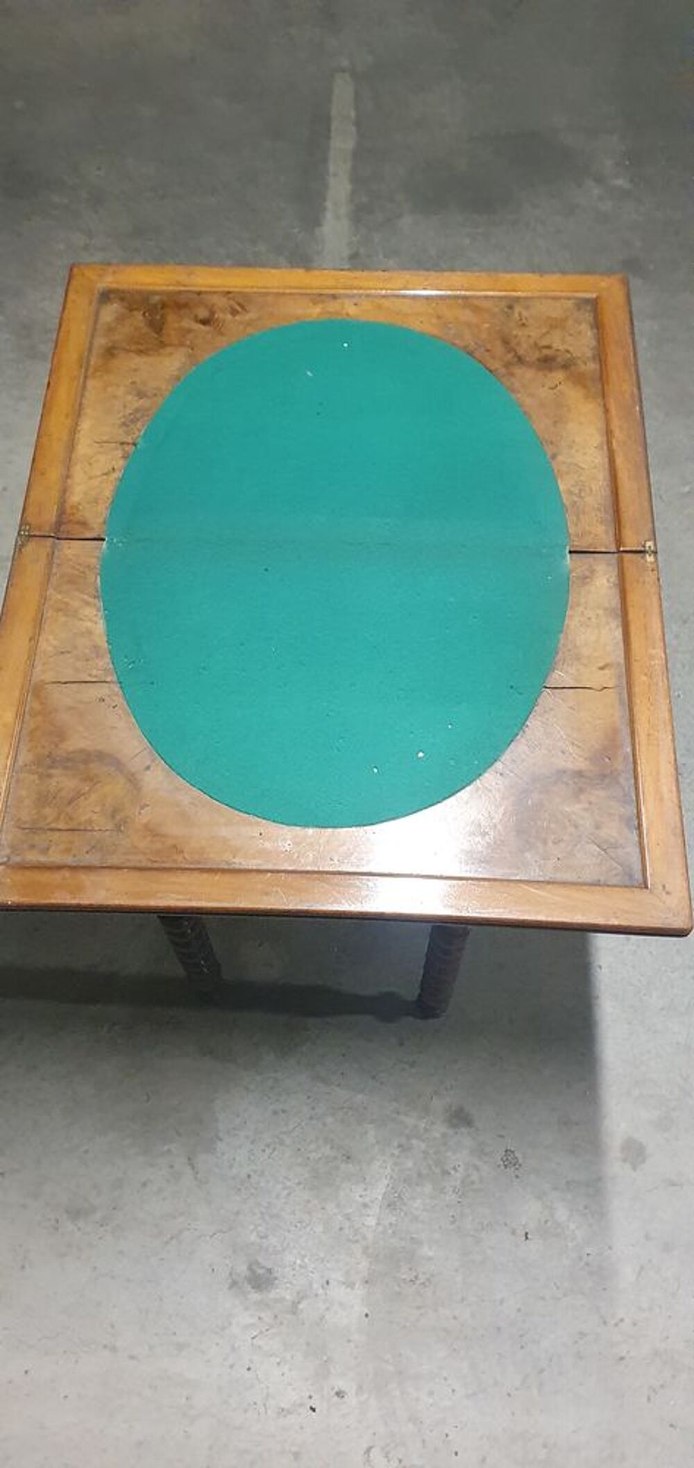 table de jeux ancienne en bois Meubles