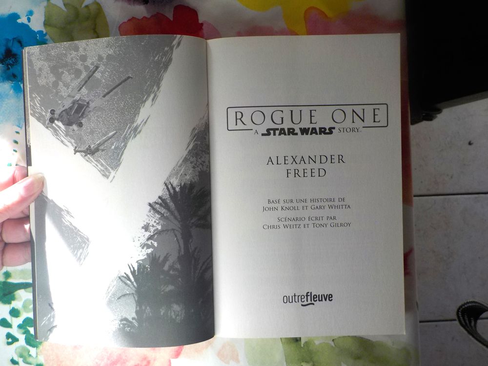 ROGUE ONE A Star Wars Story de Alexander FREED Ed Outrefleuv Livres et BD