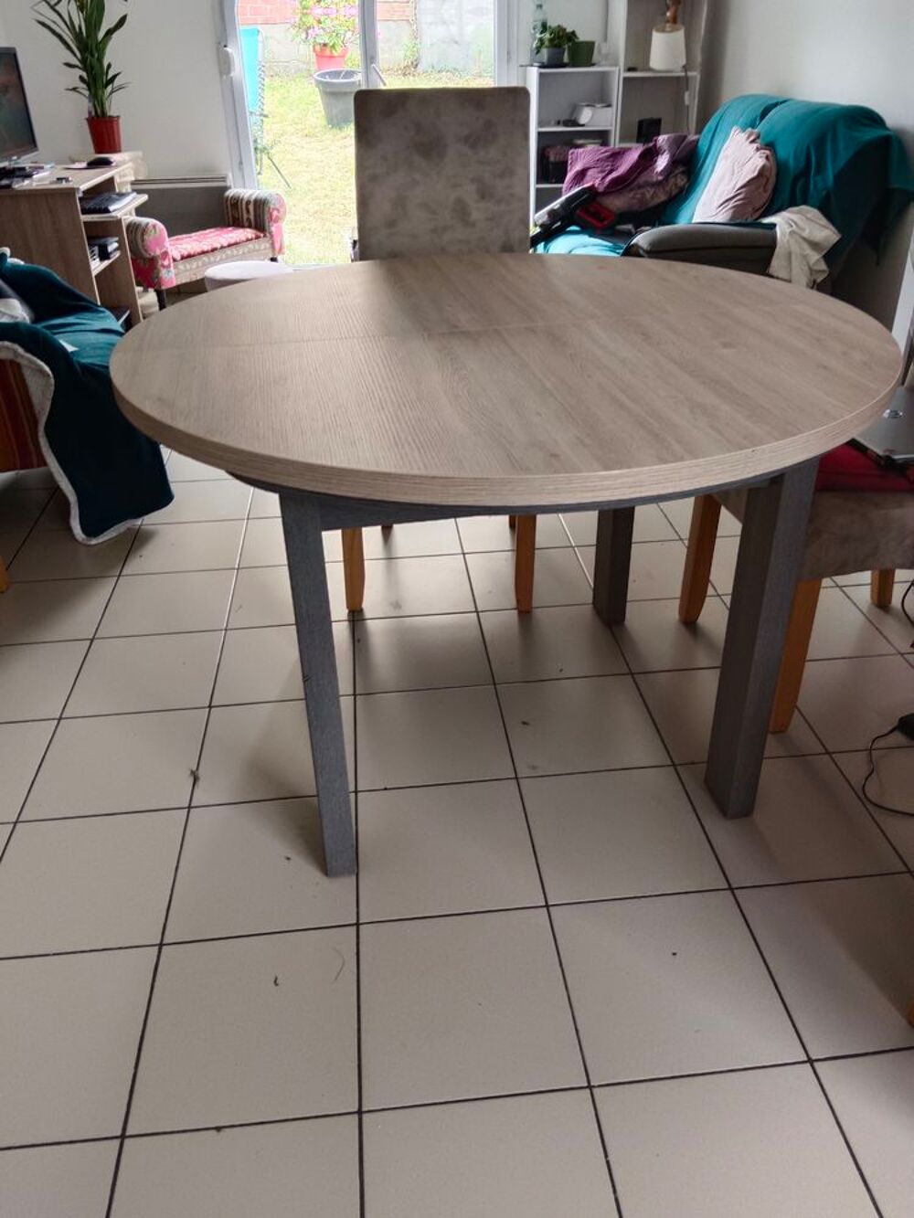 table ronde de salle &agrave; manger 120 cm Meubles