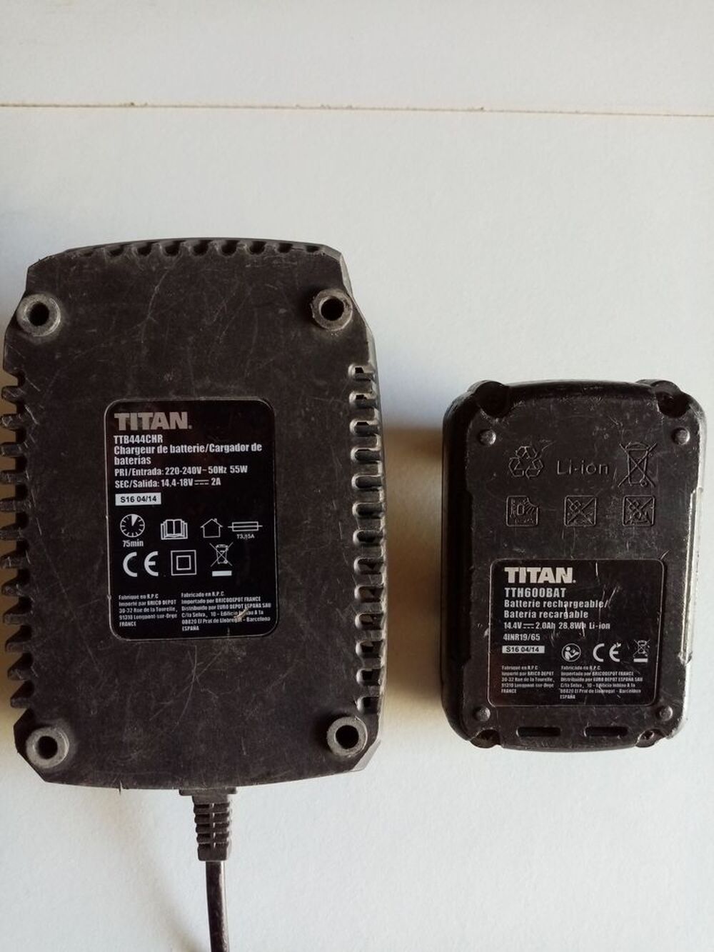 Je Recherche un Chargeur TITAN Bricolage