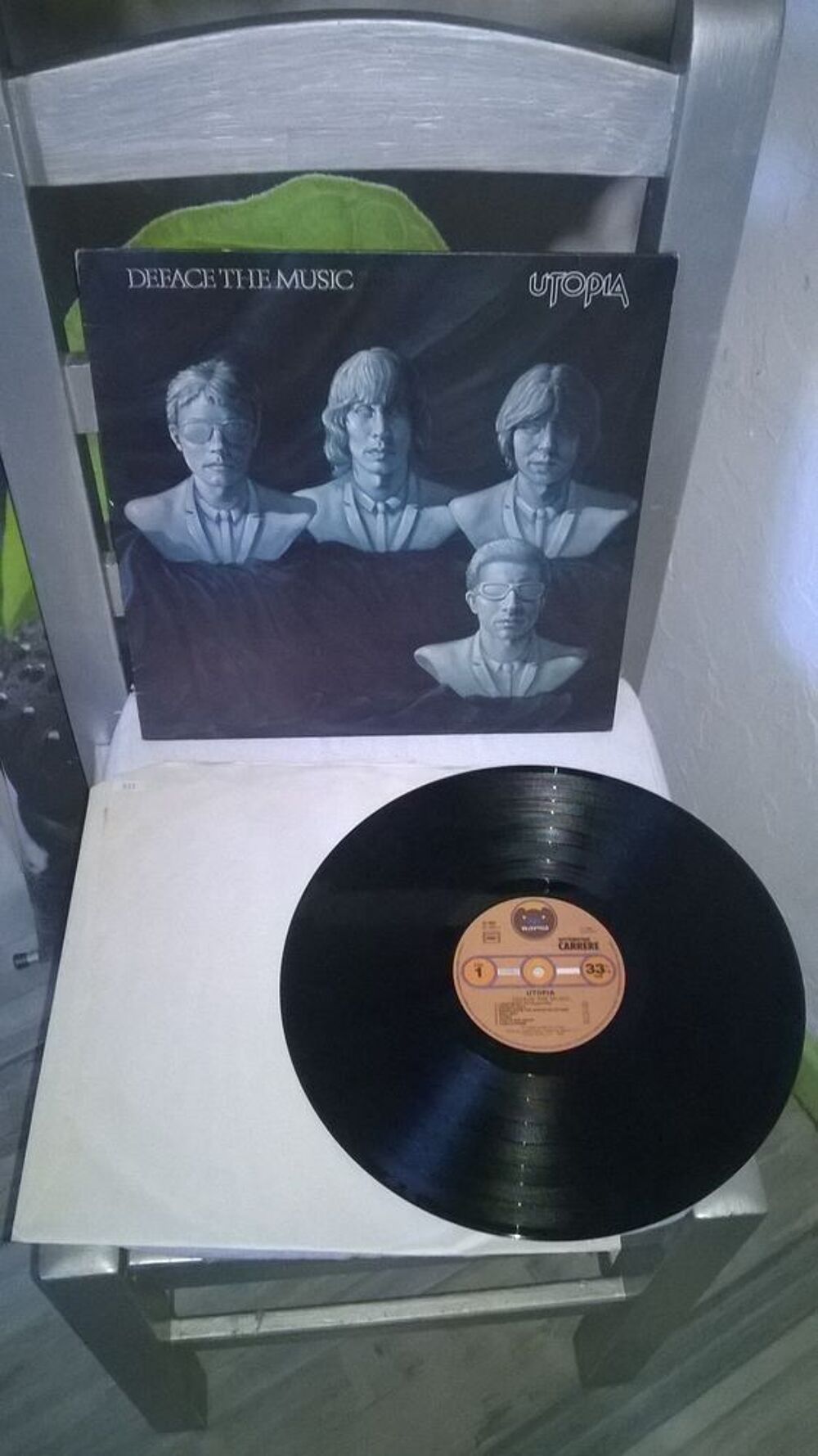 Vinyle Utopia
Deface The Music
1980
Excellent etat
I Jus CD et vinyles