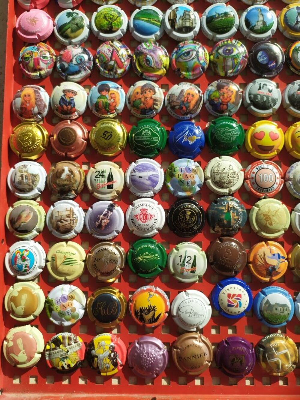 capsules de Champagne 