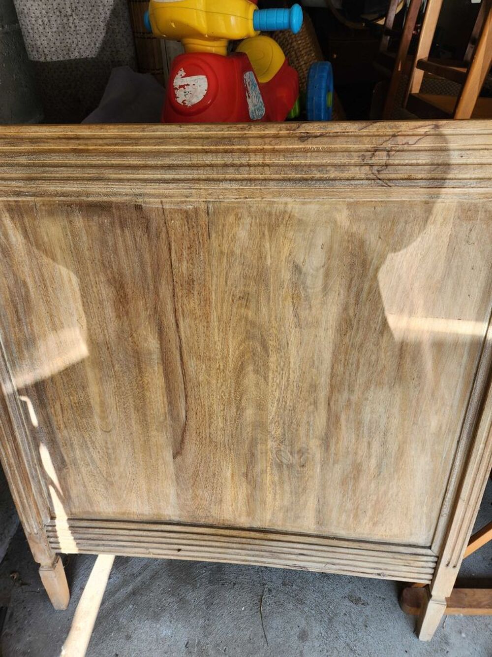 T&ecirc;te+de+lit+en+bois+de+manguier+€"+100&agrave; +++++-120+cm+neuve Meubles