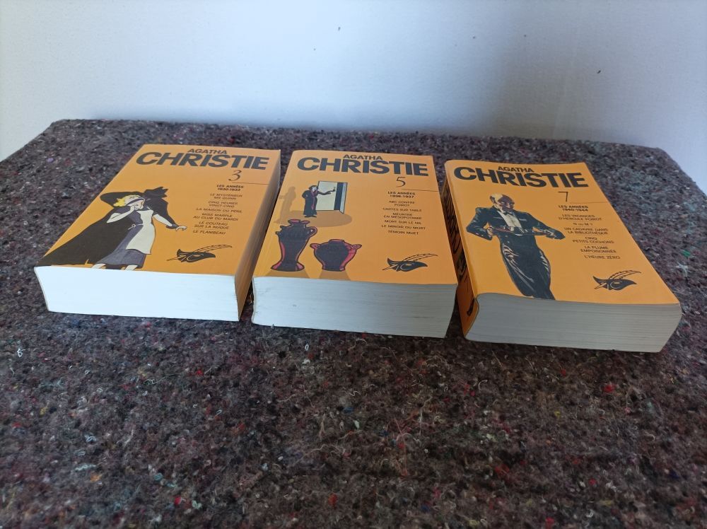 Agatha Christie 3-5-7 Livres et BD
