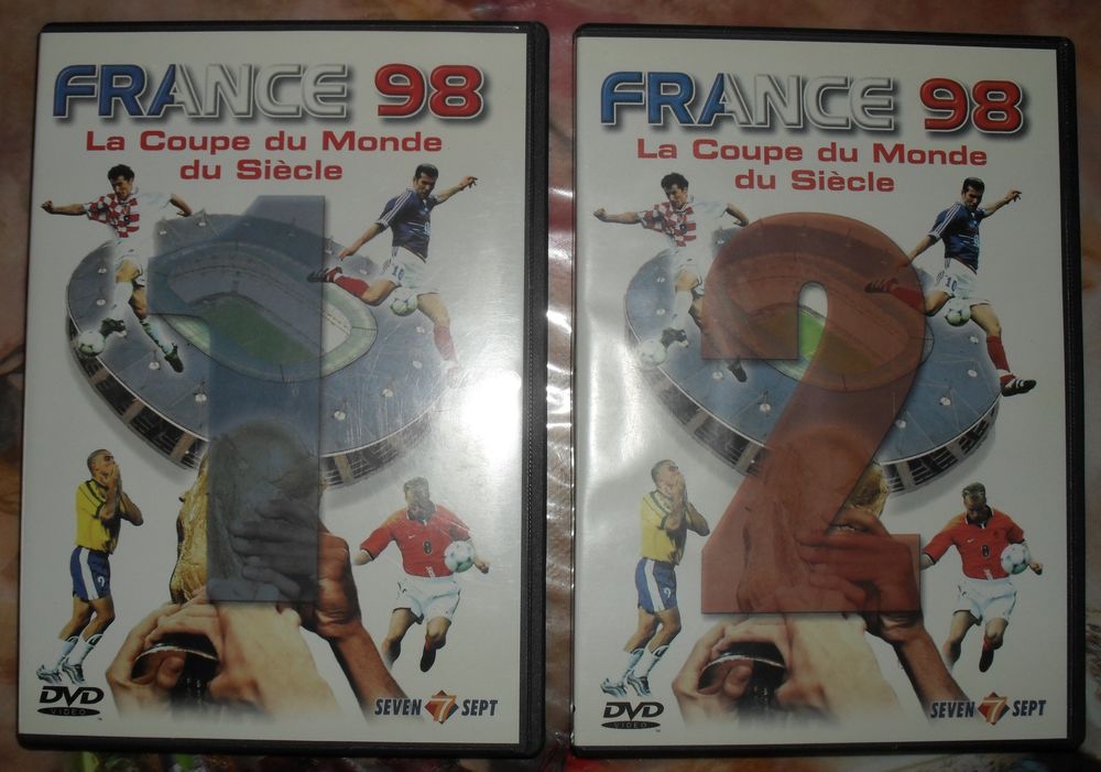 FRANCE 98 La Coupe du Monde du Si&egrave;cle en 2 dvd DVD et blu-ray