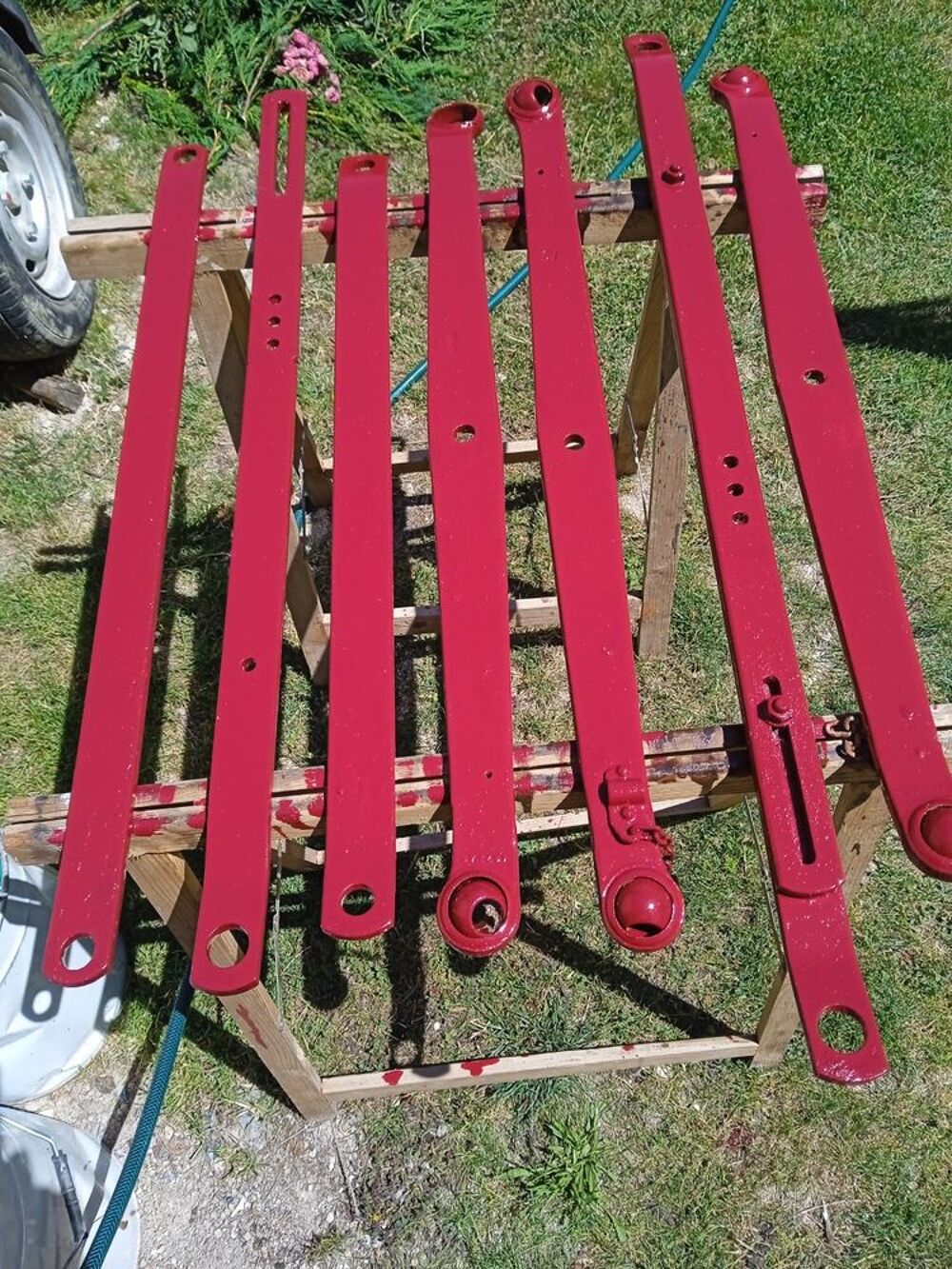 1 Lot de Barres d' attelage en fer Bricolage